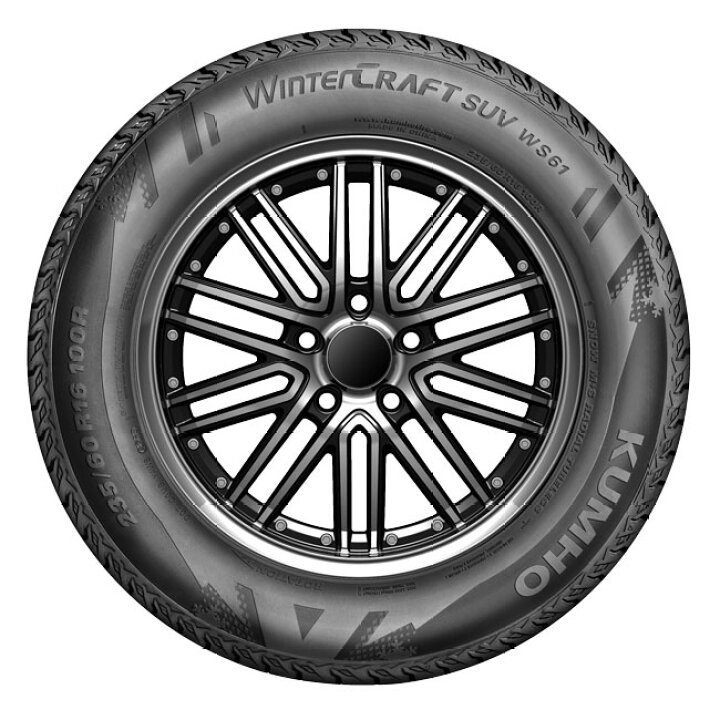 楽天市場】クムホ スタッドレスタイヤ 225/55R18 98R ウィンター 