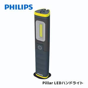 Xperion6000 Pillar LEDハンドライト LUMX60PILLX1 LED作業灯 ワークライト USB充電 耐衝撃 防水 耐溶剤 LED 作業灯 ワークライト 車 整備 点検 屋内 屋外 PHILIPS