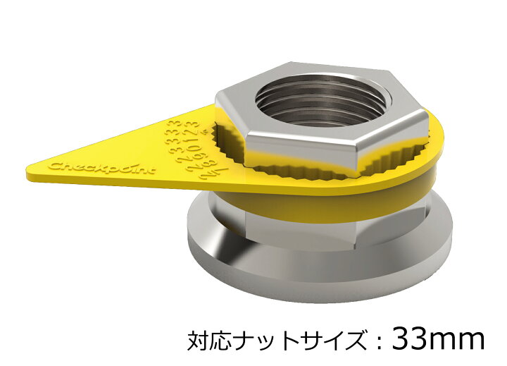 楽天市場 チェックポイント 33mm 100個 ホイールナットインジケータ 緩み 確認 タイヤ ねじ ホイールチェック 安全 Checkpoint トラック 商用車 整備 代引き不可 Norauto ノルオート 楽天市場店