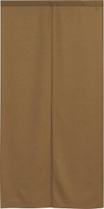 のれん 無地 85cm幅 150cm丈 7色 爽やかシャンブレー ホワイト ベージュ ブラウン ブルー 暖簾 半間 和風 洋風 シンプル ナチュラル 間仕切りカーテン 目隠し 入口 店頭 軒先 業務用 店舗用 飲食