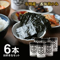 ＼超ポイントバック祭！全品ポイント5倍／ 有明海産 初摘み海苔 海苔 6本 セット お好きな 食べ比べ 焙煎…