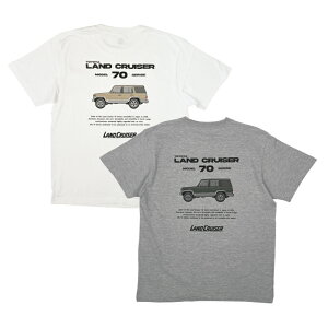 �y���������zT�V���c 2401TY01-13 �g���^ LAND CRUISER 70�o�b�N�v�����gTEE Toyota �����h�N���[�U�[�y���͂����w��s�z