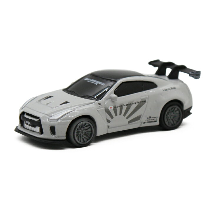 楽天市場】ミニカー 日産 NISSAN GT-R R35 type 1.5 (グレー) LB-WORKS 