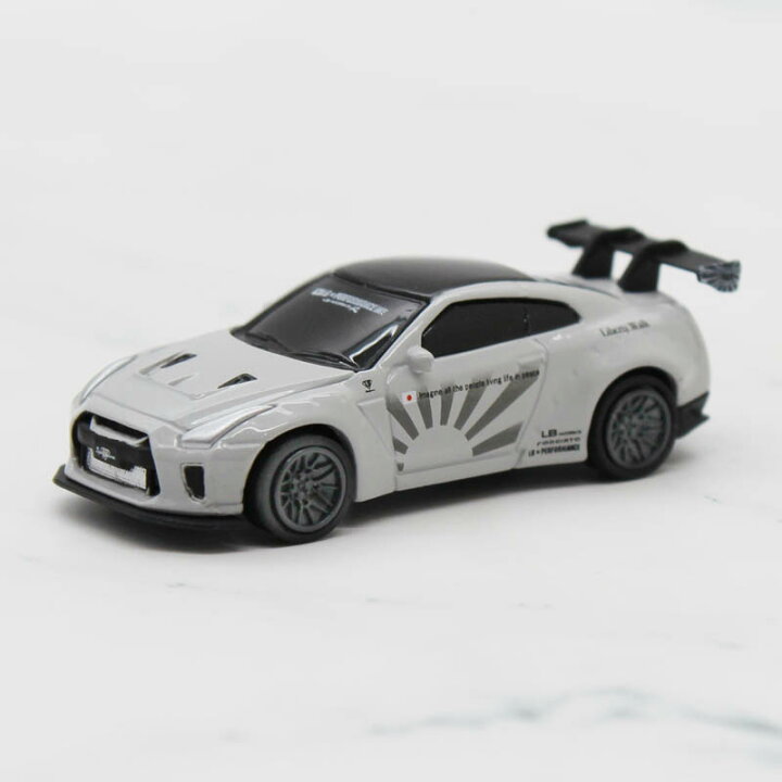 楽天市場】ミニカー 日産 NISSAN GT-R R35 type 1.5 (グレー) LB-WORKS 