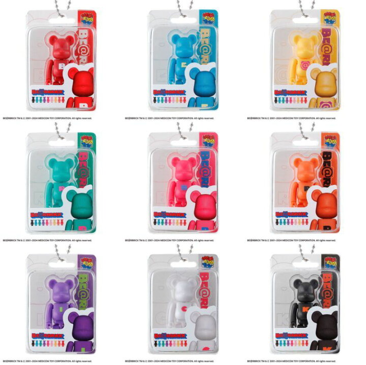 楽天市場】【送料無料】BE＠RBRICK ベアブリック パッケージチャーム 