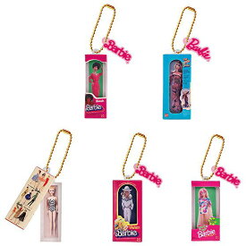 【送料無料】Barbie パッケージミニチュアチャーム 全5種 コンプリート