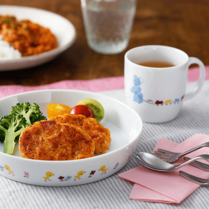 楽天市場】ノリタケ ファミリア子供食器NR 食器セットF(ブルー)(磁器 