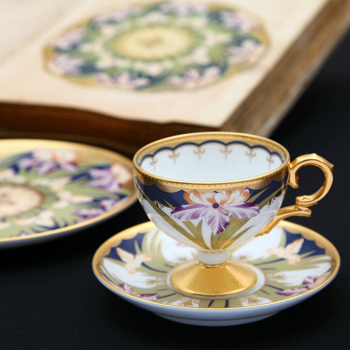 楽天市場】ノリタケ 和花コレクション カップ＆ソーサー(菖蒲 