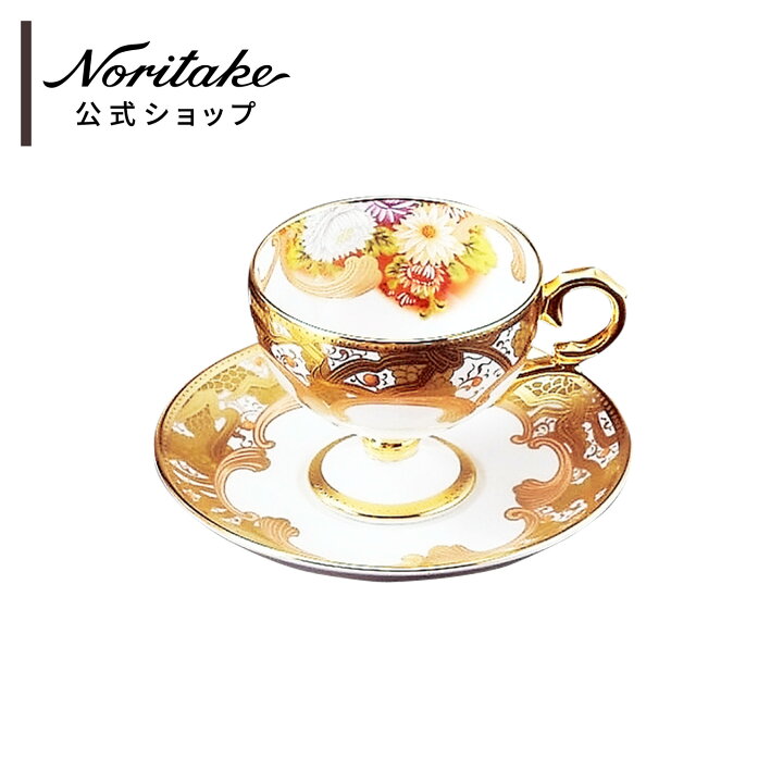 楽天市場】ノリタケ 和花コレクション カップ＆ソーサー(菊) ( ギフト 
