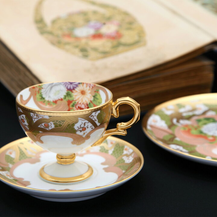 楽天市場】ノリタケ 和花コレクション カップ＆ソーサー(菊) ( ギフト 