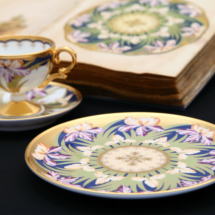 楽天市場】ノリタケ 和花コレクション ケーキプレート(菖蒲) ( ギフト 