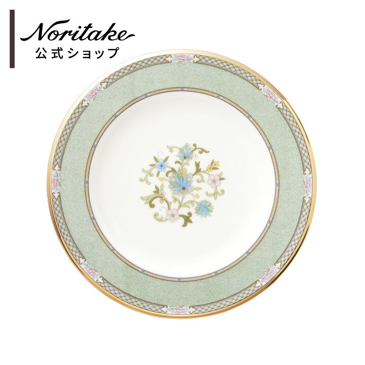 楽天市場】ノリタケ ヨシノ 22cmプレート(グリーン) ( 食器 日本製 