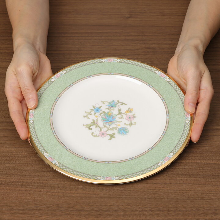 楽天市場】ノリタケ ヨシノ 22cmプレート(グリーン) ( 食器 日本製 
