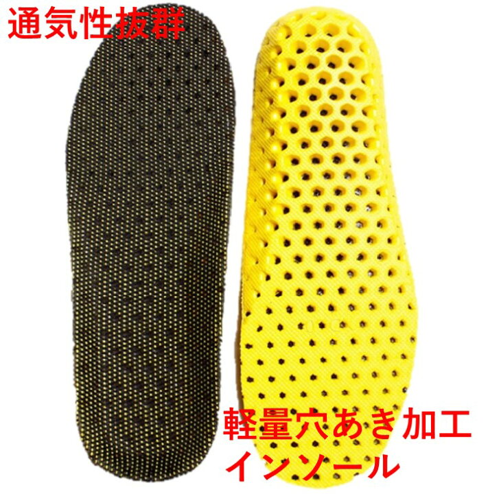 楽天市場 送料無料 軽量穴空き加工 通気性抜群の 衝撃吸収 インソール 蒸れない 靴 中敷き 中敷 なかじき レディース メンズ サイズ調整 楽 防臭 通気性 足 臭い におい 土踏まず かかと スニーカー 革靴 立ち仕事 ランニング ウォーキング スポーツ M便 1 1