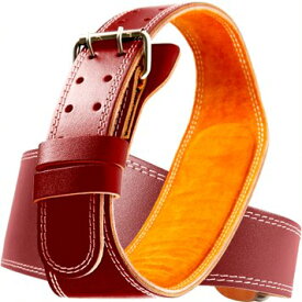 【最大P10倍！】【送料無料】【Tarzan掲載モデル】 本革 トレーニング ベルト 「初心者こそ！良質なベルト着用を」 1年保証 筋トレ ウェイト リフティング レザー パワー 初心者 腰痛 予防 腹圧 デッドリフト フィジーク 細マッチョ A-Gloss Sports フィットネス