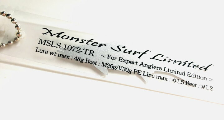 楽天市場】MSLS-1072-TR LIMITED モンスターサーフリミテッド G-CRAFT 