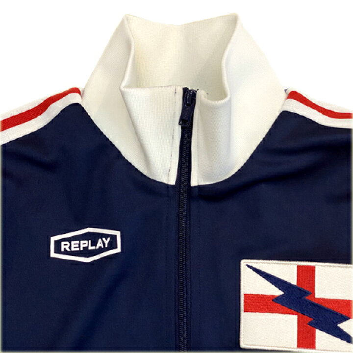 楽天市場】REPLAY TRACK JACKETリプレイ トラックジャケット 