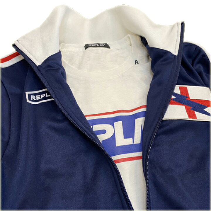 楽天市場】REPLAY TRACK JACKETリプレイ トラックジャケット 