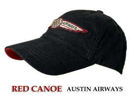 送料無料 Austin Airways キャップ レッドカヌー メンズ アメカジ 帽子 メンズキャップ レディースキャップ 大人 メンズライク ユニセックス アジャスター付き おしゃれ お洒落 シンプル cap ブランド プレゼント