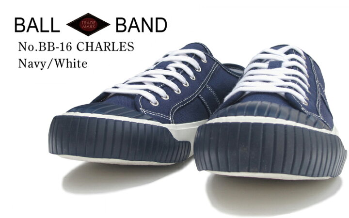 楽天市場】ボールバンド スニーカー Ball Band ローカット navy 