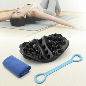 【ポイント5倍】365日間保証 肩甲骨はがし ピロー 肩胛骨はがしピロー 肩胛骨はがし 肩甲骨 ツボ押し ストレッチ 背中 腰 首 ストレッチバンド 付き