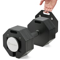 【SS限定10%OFF&P5倍 レビュー特典】Eisenlink 可変式ダンベル 4~36KG 2KG刻み 最大17段階調整 八角形モ…