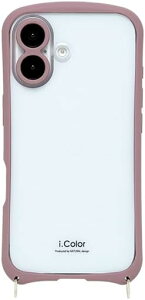 NATURALdesign iPhone16 / 16PRO p wʃP[X wʌ^ NA Jیt i.Color ϏՌ Vv  fB[X Y y X}zP[X Mtg