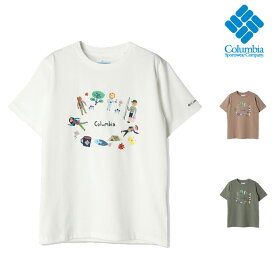 セール SALE COLUMBIA コロンビア ユース ホイットニー パーク ショート スリーブ Tシャツ Y WHITNEY PARK SHORT SLEEVE TEE Tシャツ トップス PY7528 キッズ