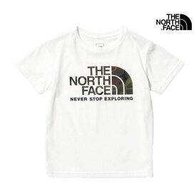 セール SALE THE NORTH FACE ノースフェイス キッズ ショートスリーブ カモ ロゴ ティー KIDS S/S CAMO LOGO TEE Tシャツ トップス NTJ32359 キッズ