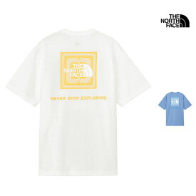 セール SALE THE NORTH FACE ノースフェイス ショートスリーブ バンダナ スクエア ロゴ ティー S/S BANDANA SQUARE LOGO TEE Tシャツ トップス NT32446 メンズ