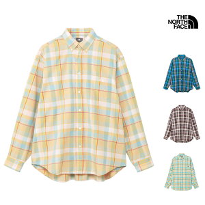 yP5{ 124 19:59܂Łz Z[ SALE THE NORTH FACE UEm[XEtFCX OX[u }hX Vc L/S MADRAS SHIRT Vc gbvX NR12431 Y