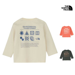 V THE NORTH FACE UEm[XEtFCX xr[ OX[u OtBbN eB[ BABY L/S GRAPHIC TEE TVc gbvX NTB82533 xr[
