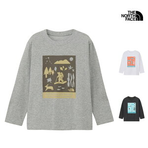 V THE NORTH FACE UEm[XEtFCX LbY OX[u VgR gR eB[ KIDS L/S SHIRETOKO TOKO TEE TVc gbvX NTJ82530ST LbY