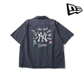 【対象商品】 NEWERA ニューエラ 1485664 ショートスリーブ スーベニア シャツ S/S SOUVENIR SHIRT メンズ レディース 男性 女性 Tシャツ 半袖 トップス シャツ MLB 野球 刺繍 かっこいい おしゃれ タウンユース アウトドア スポーツ 26ss 春夏 新作