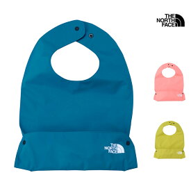 THE NORTH FACE ザ・ノース・フェイス NNB22512 ベビー コンパクト ヤミー ビブ BABY COMPACT YUMMY BIB ベビー 赤ちゃん 男の子 女の子 スタイ エプロン よだれかけ アウトドア キャンプ 通園 ギフト 防水 撥水 ポケット付き 26ss 春夏 新作