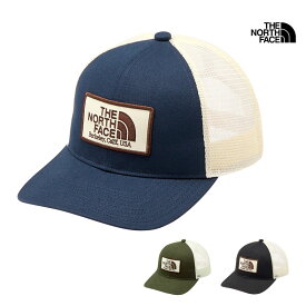 セール SALE THE NORTH FACE ザ・ノース・フェイス NNJ02605 キッズ トラッカー メッシュ キャップ KIDS TRUCKER MESH CAP キッズ 子供 男の子 女の子 帽子 キャップ ベースボールキャップ アウトドア キャンプ スポーツ 通学 綿 コットン 26ss 春夏 新作