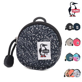 CHUMS チャムス CH60-3573 リサイクル ラウンド コイン ケース RECYCLE ROUND COIN CASE メンズ レディース 男女兼用 小銭入れ コインケース 小物入れ アウトドア キャンプ フェス 普段使い ブランド コンパクト 小さめ 丸型 26ss 春夏 新作