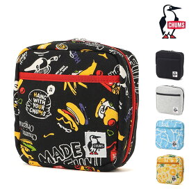 セール SALE CHUMS チャムス CH60-4009 スクエア スタンド ポーチ スウェット SQUARE STAND POUCH SWEAT メンズ レディース 男女兼用 ポーチ 小物入れ トラベルポーチ アウトドア キャンプ 普段使い スウェット 撥水 撥油 防汚 26ss 春夏 新作