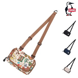 CHUMS チャムス CH60-4094 リサイクル ウォレット ショルダー ポーチ RECYCLE WALLET SHOULDER POUCH メンズ レディース 男女兼用 ショルダーバッグ ショルダーポーチ ミニショルダー トラベル 0.5L 収納豊富 コンパクト 軽量 26ss 春夏 新作