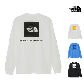 THE NORTH FACE ザ・ノース・フェイス NT32442 ロングスリーブ バック スクエア ロゴ ティー L/S BACK SQUARE LOGO TEE メンズ 男性 Tシャツ トップス ロンT 長袖 アウトドア キャンプ 登山 スポーツ ジム 吸汗 速乾 26ss 春夏 新作