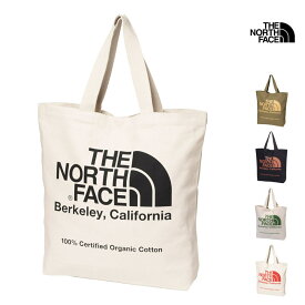 THE NORTH FACE ザ・ノース・フェイス NM82385 オーガニック コットン トート ORGANIC COTTON TOTE メンズ レディース 男女兼用 トートバッグ 手提げ 旅行 通勤 通学 タウンユース 大きめ 布 キャンバス A4 綿 コットン 100％ 26ss 春夏 新作