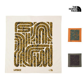 THE NORTH FACE ザ・ノース・フェイス NN32601 レイバック バンダナ LAYBACK BANDANA メンズ レディース 男女兼用 バンダナ スカーフ ハンカチ 風呂敷 アウトドア キャンプ 登山 旅行 汗対策 紫外線対策 応急処置 大判サイズ 26ss 春夏 新作