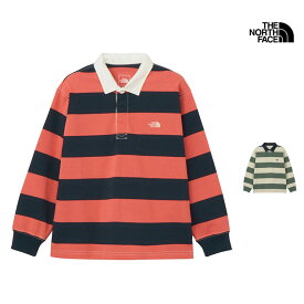 THE NORTH FACE ザ・ノース・フェイス NTJ22610 キッズ ロングスリーブ ブライト ステディ シャツ KIDS L/S BRIGHT STEADY SHIRT キッズ ジュニア 子ども ポロシャツ ラガーシャツ 長袖 アウトドア 通学 外遊び 防汚 UVカット 26ss 春夏 新作
