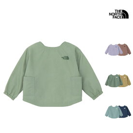ザ・ノース・フェイス THE NORTH FACE NPB22501 ベビー フィールド スモック BABY FIELD SMOCK ベビー 赤ちゃん 男の子 女の子 乳幼児 スモック ウインドブレーカー 普段着 通園 外遊び 土遊び 撥水 防汚 セットアップ可能 26-27 秋冬新作