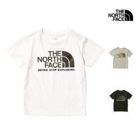 セール SALE ノースフェイス THE NORTH FACE NTJ32359 キッズ ショートスリーブ カモ ロゴ ティー KIDS S/S CAMO LOGO TEE Tシャツ トップス キッズ