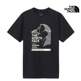 2024 春夏新作 ノースフェイス THE NORTH FACE NT32484 ショートスリーブ ハーフ ドーム グラフィック ティー S/S HALF DOME GRAPHIC TEE Tシャツ トップス メンズ