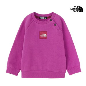 yP5{ 27 1:59܂Łz Z[ SALE UEm[XEtFCX THE NORTH FACE NTB12402 xr[ XEFbg S N[ BABY SWEAT LOGO CREW XEFbg gbvX xr[
