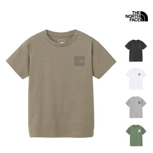 25-26 H~V UEm[XEtFCX THE NORTH FACE NTJ32358 LbY V[gX[u X[ XNGA S eB[ KIDS S/S SMALL SQUARE LOGO TEE TVc gbvX LbY