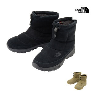 【P5倍 10/27 9:59まで】 25-26 秋冬新作 ザ・ノース・フェイス THE NORTH FACE NF52571 ヌプシ ブーティ ショート ウォータープルーフ スエード NUPTSE BOOTIE SHORT WP SUEDE ブーツ 靴 メンズ レディース