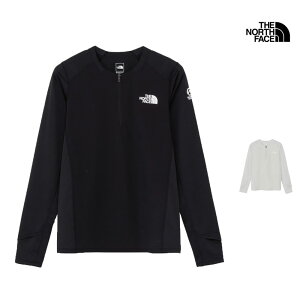 25-26 H~V UEm[XEtFCX THE NORTH FACE NTW62571 OX[u nCubh hC hbg Cg N[ L/S HYBRID DRY DOT LIGHT CREW TVc gbvX fB[X